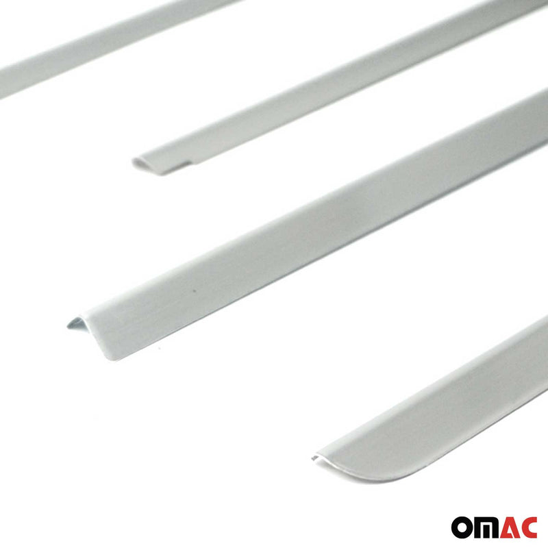 Fensterleisten Zierleisten für Dacia Duster 2018-2021 Gebürstet Chrom 4tlg