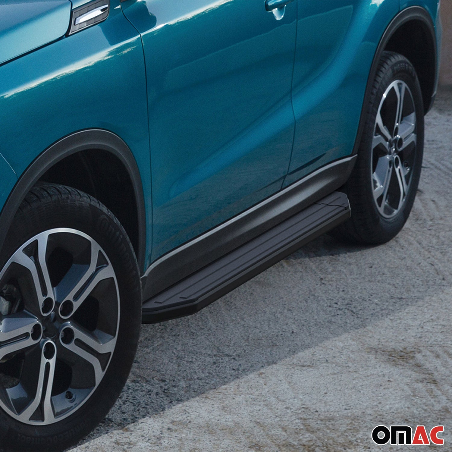 Trittbretter Seitenschweller für Suzuki Vitara 2015-2024 Alu Schwarz ABE