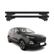 Menabo Dachträger Grundtäger für Evo Evo 7 2024-2026 Aluminium Schwarz 2 tlg