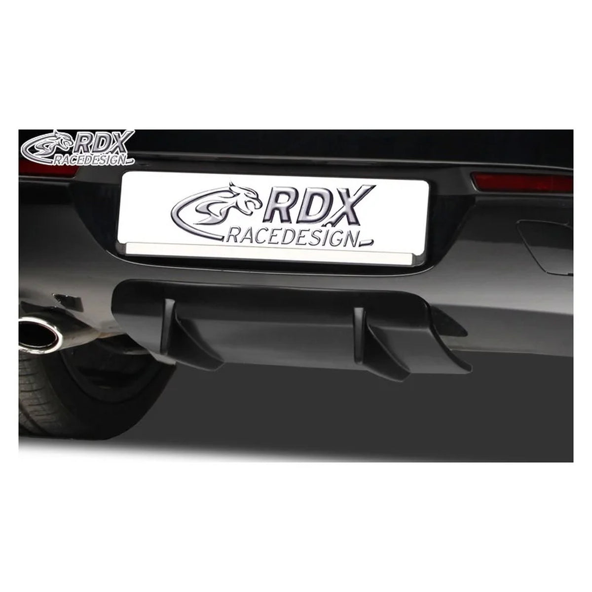 RDX Heckschürzenansatz Diffuser U-Diff für Opel Astra J GTC 2009-15
