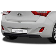 RDX Heckschürzenansatz Diffuser für Hyundai i30 GD 2012- ABS Schwarz TÜV