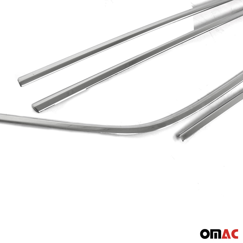 Fensterleisten Zierleisten für Toyota C-HR 2016-2022 Edelstahl Chrom 4tlg