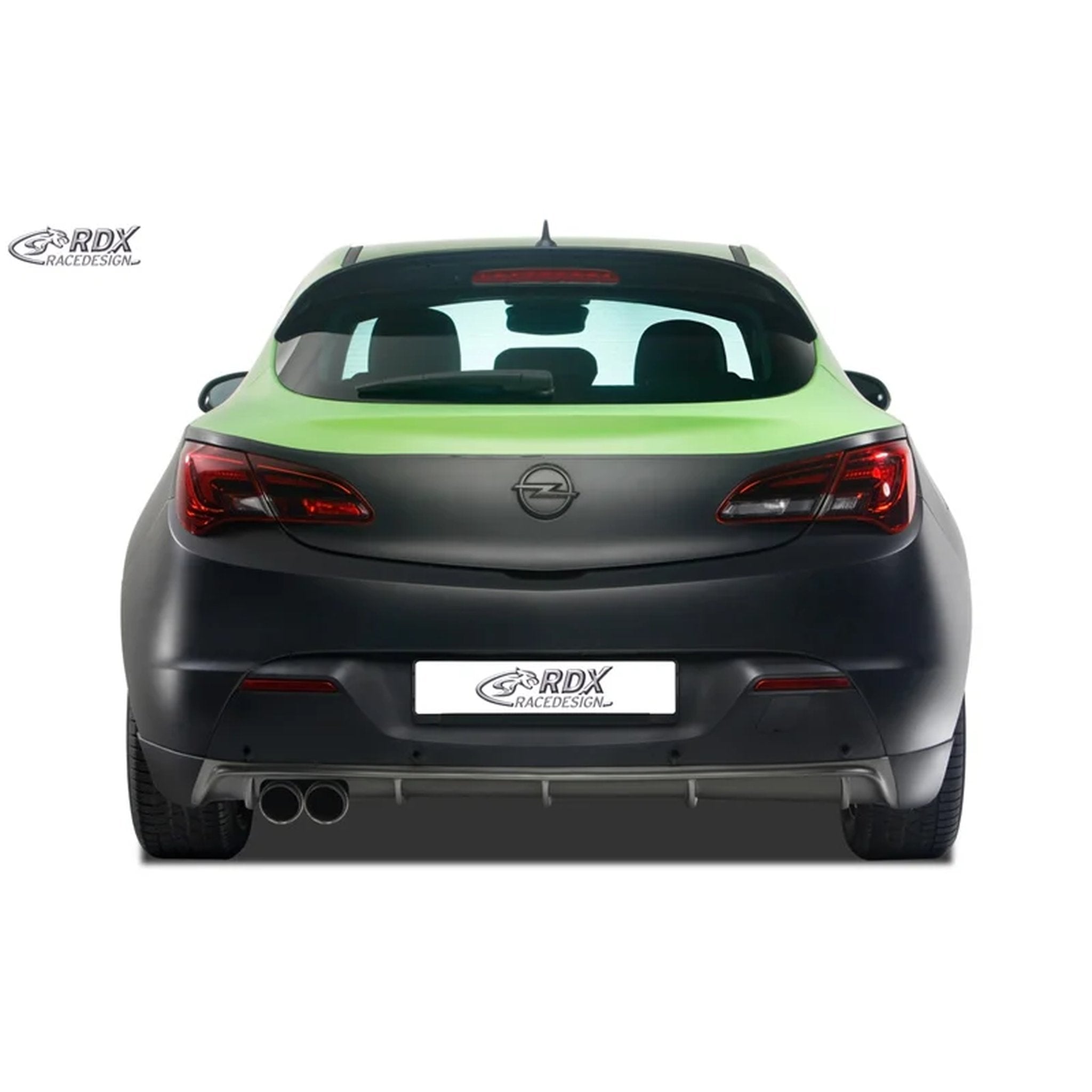RDX Heckschürzenansatz Diffuser für Opel Astra J GTC 2009-2015 exkl. OPC