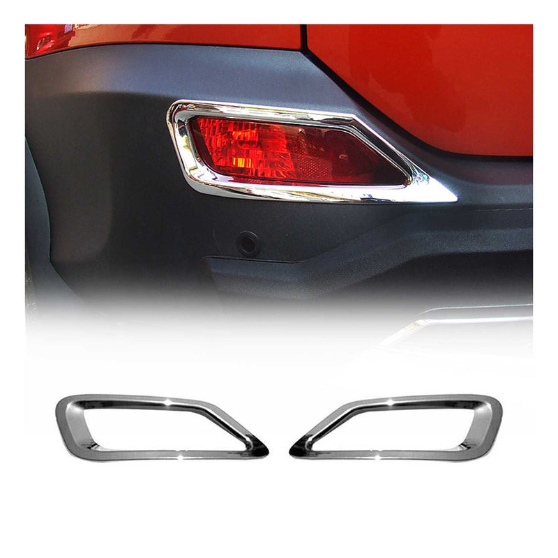 Nebelscheinwerfer Rahmen Umrandung für Toyota RAV4 2013-2018 Chrom ABS Silber 2x