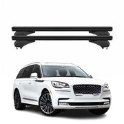 Menabo Dachträger für Lincoln Aviator U611 2020-2026 Aluminium Schwarz 2 tlg