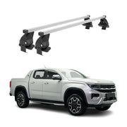 Menabo Dachträger Grundträger für VW Amarok mk2 2023-2026 Stahl Grau 2tlg