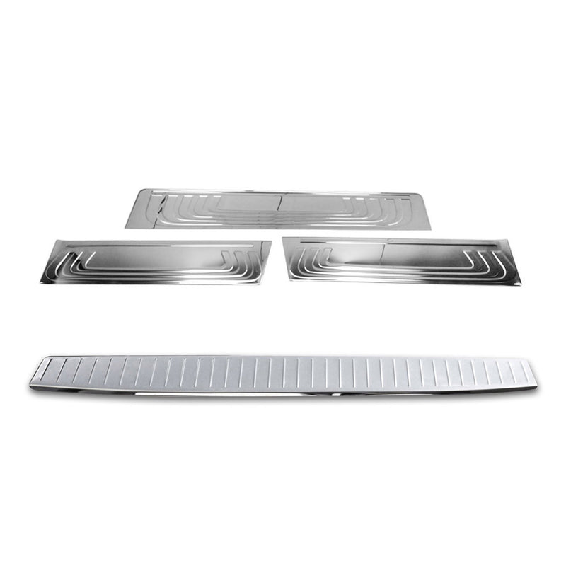 Ladekantenschutz Einstiegleisten für Mercedes Vito 447 2014-2025 Chrom Satz