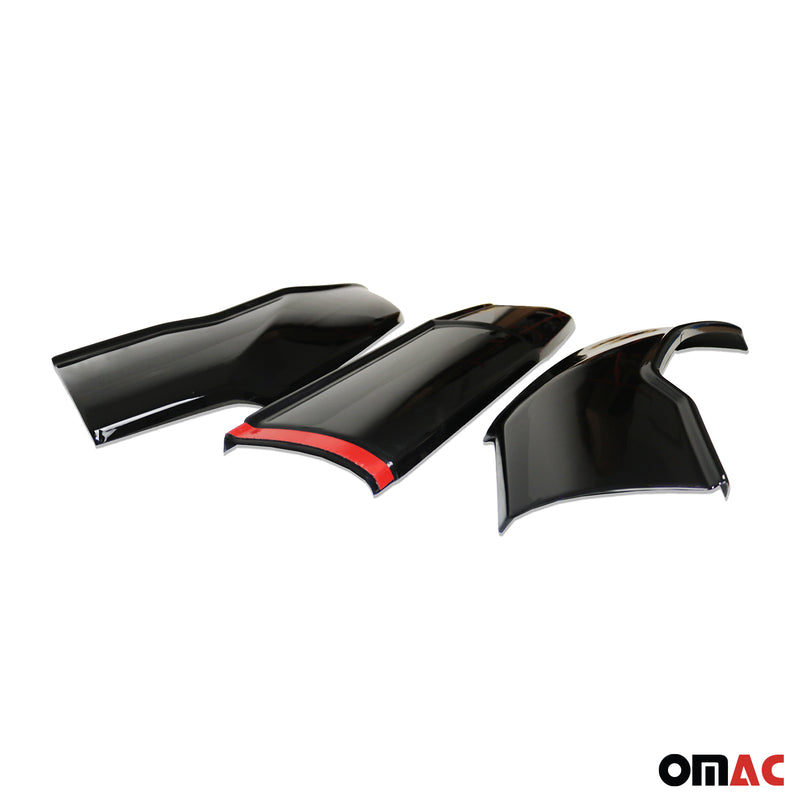 Motorhaube Deflektor Steinschlagschutz für Mercedes Sprinter W907 2018-2025 3tlg