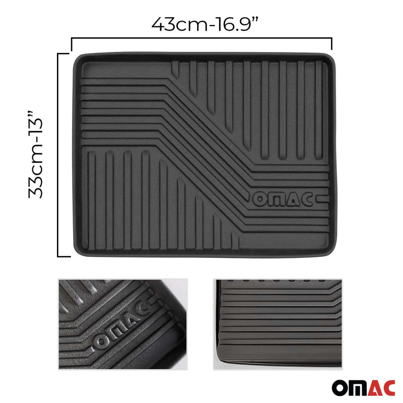 3x OMAC Schuhmatte Sauberlaufmatte Abtropfschale Napfunterlage 43x33cm Unterlage