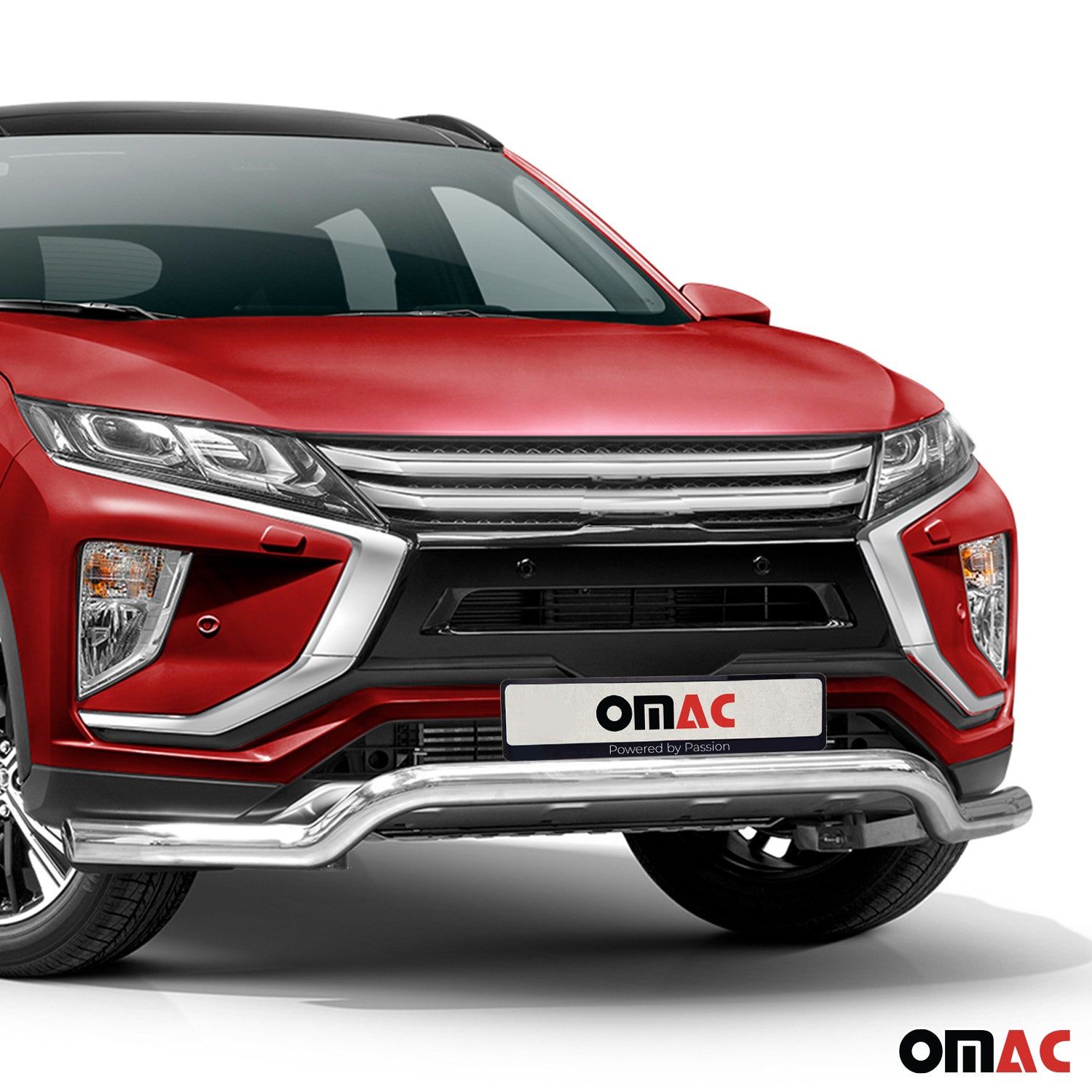 Frontbügel Frontschutzbügel für Mitsubishi Eclipse Cross 2018-2019 Grau ABE