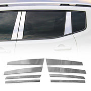 B-Säule C-Säule Türsäulen Verkleidung für BMW X5 E70 2006-2013 Chrom Silber 8tlg