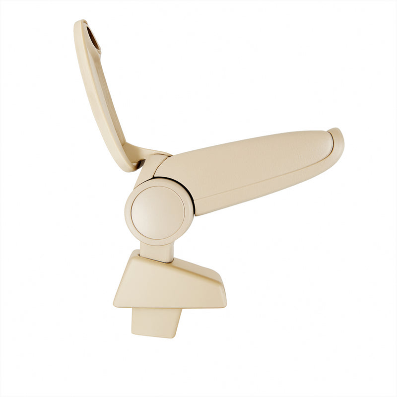 Mittelarmlehne Armlehne für Skoda Roomster 2006-2015 PU-Leder ABS Beige