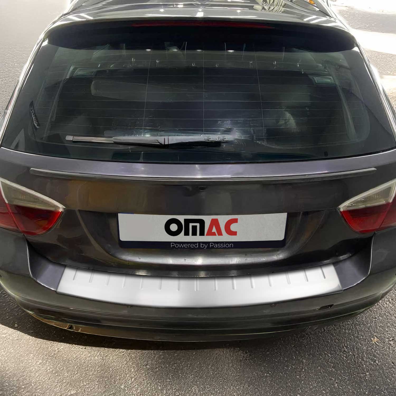 Ladekantenschutz für BMW 3er E91 Touring 2008-2012 Facelift Edelstahl gebürstet