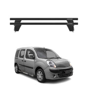 Menabo Dachträger für Renault Kangoo Express 2007-2025 75kg Alu Schwarz 2x