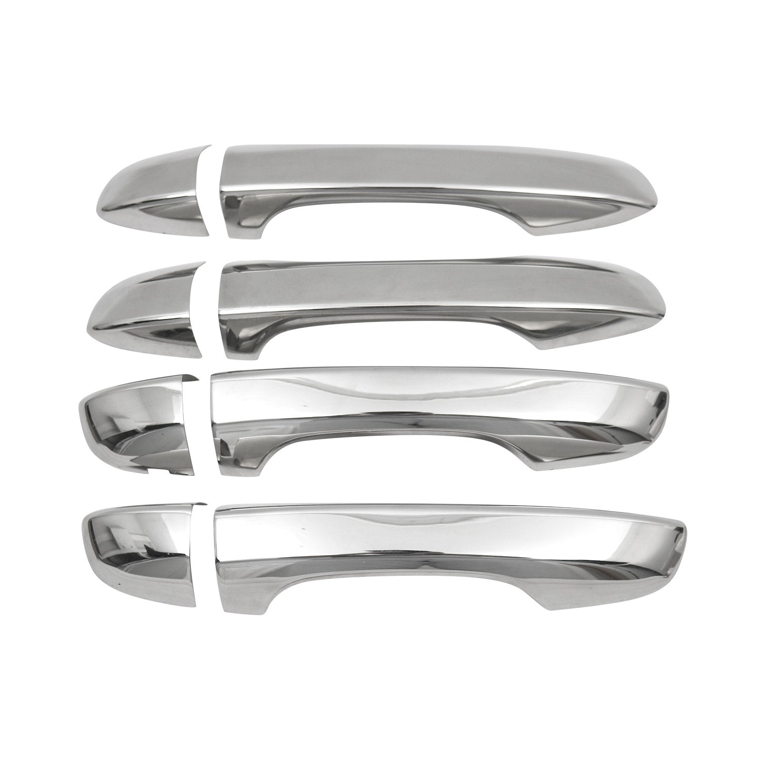 Chrom Türgriff Blende für VW Touareg 2010-2015 Edelstahl 8tlg