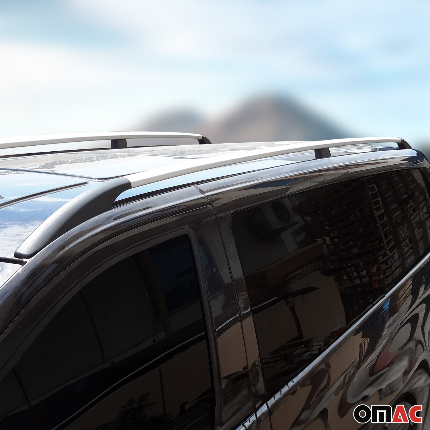 Dachreling Dachgepäckträger Relingträger für VW Caddy 2020-2026 Kurzer Alu