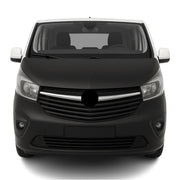Haubenbra Bonnet Bra Steinschlagschutz für Opel Vivaro B 2014-2019 Schwarz 1tlg