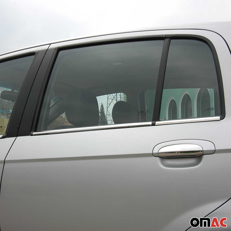 Fensterleisten Zierleisten für Hyundai Getz 2002-2011 Edelstahl Chrom 6tlg