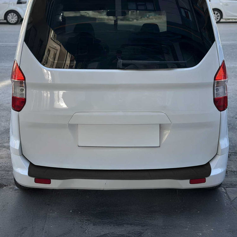 Ladekantenschutz Stoßstangenschutz für Ford Tourneo Courier 2014-2023 Schwarz