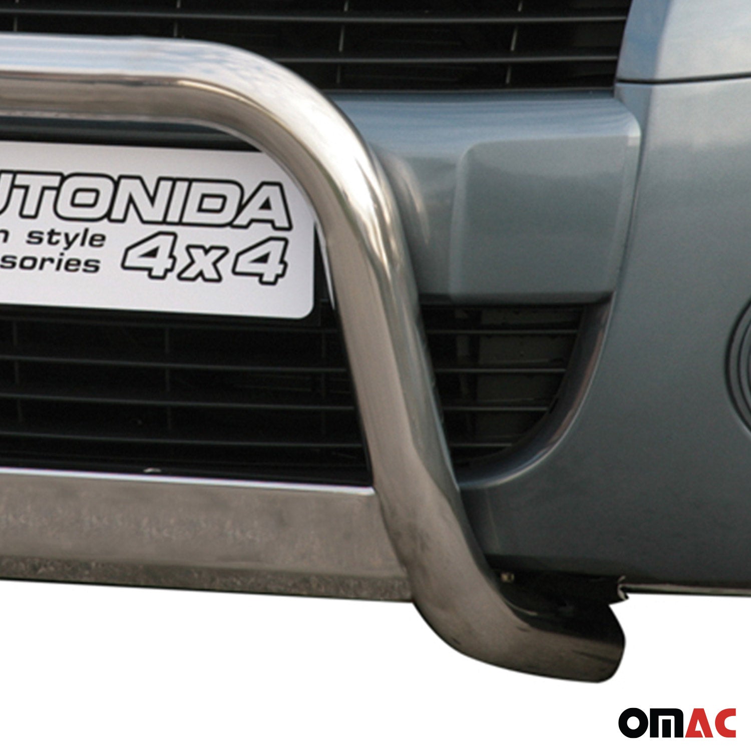 Frontbügel Frontschutzbügel für Citroen Berlingo 2008-2014 ø63mm Stahl Silber