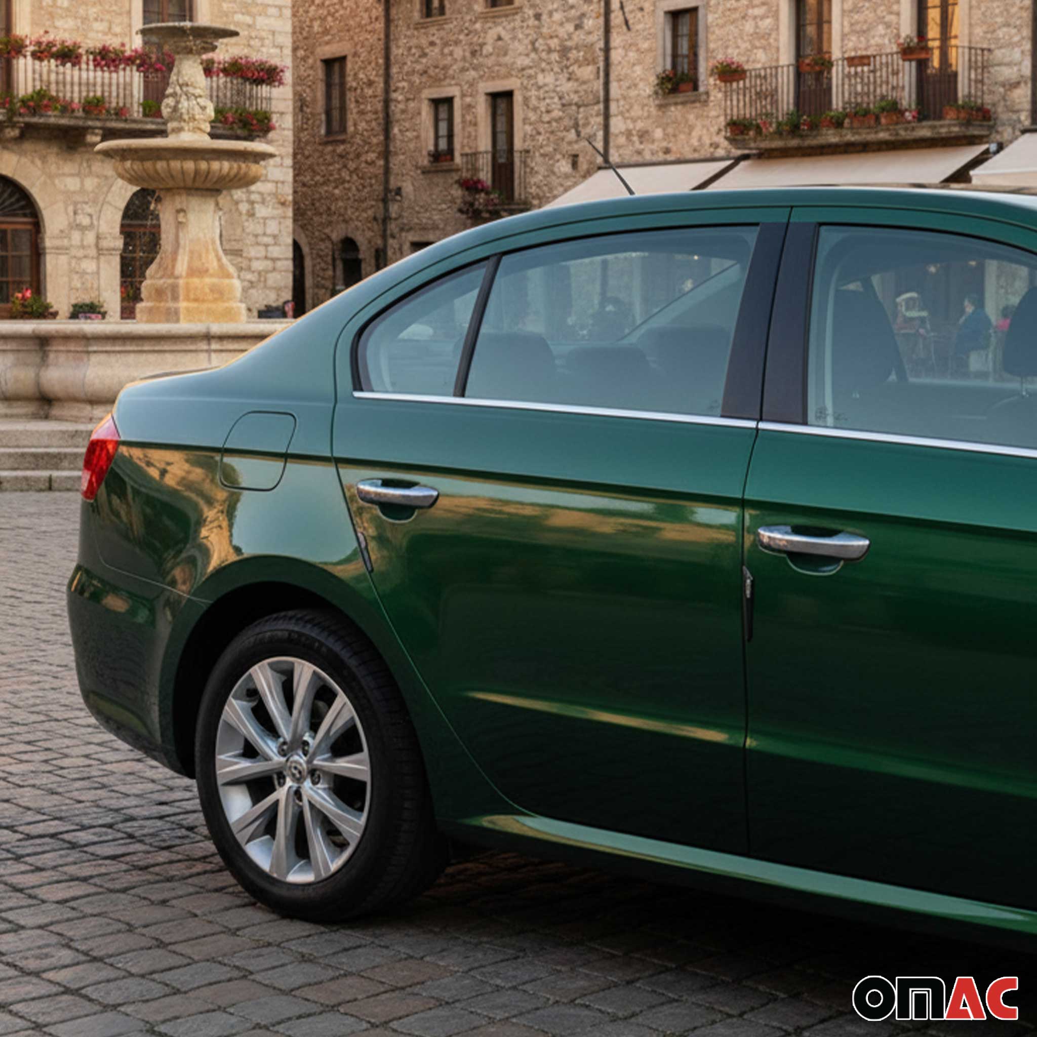 Türgriff Blende Chrom für VW Golf 2008-2013 2-Tür Gebürstet Silber 2tlg