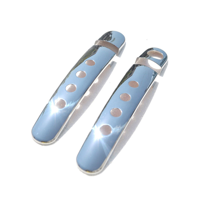 Türgriff Blende Türgriff Abdeckung für VW Golf 2003-2009 Edelstahl Silber 2tlg