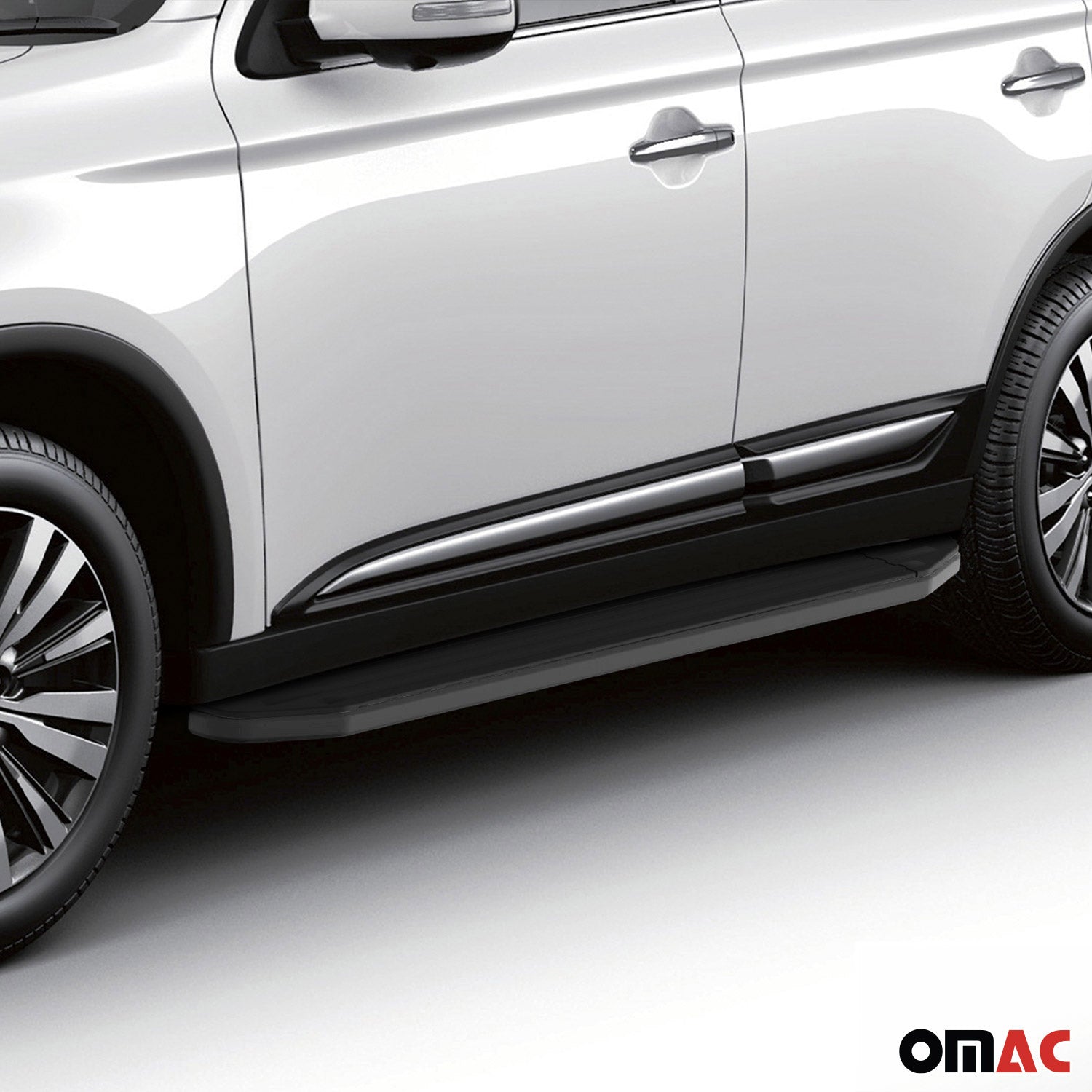 Trittbretter Seitenschweller für Mitsubishi ASX 2010-2024 ABE Alu