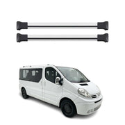 Dachträger Grundtäger für Nissan Primastar 2001-2014 75kg Aluminium Silber 3tlg