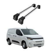 Dachträger Gepäckträger für Citroen Berlingo 2018-2026 Grundträger Alu Grau 2tlg
