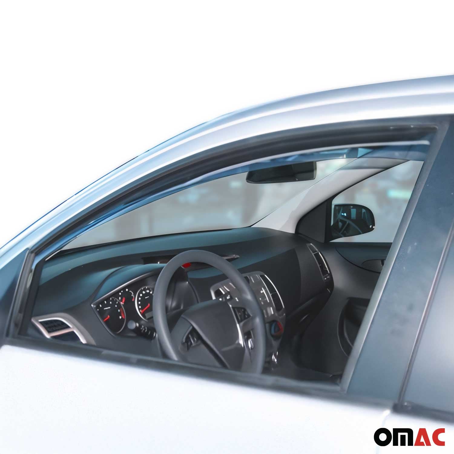 Windabweiser Regenabweiser für Hyundai i20 2009-2014 5tür Dunkel Acryl 2tlg