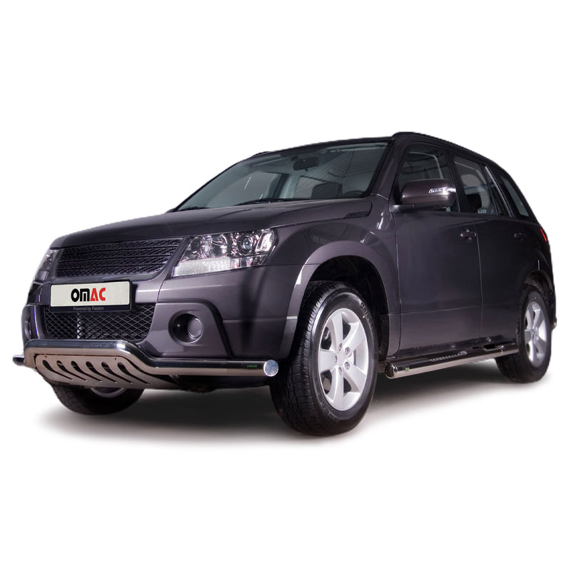 Frontbügelschutz Frontschutzbügel für Suzuki Grand Vitara 2006-2015 Grau ABE