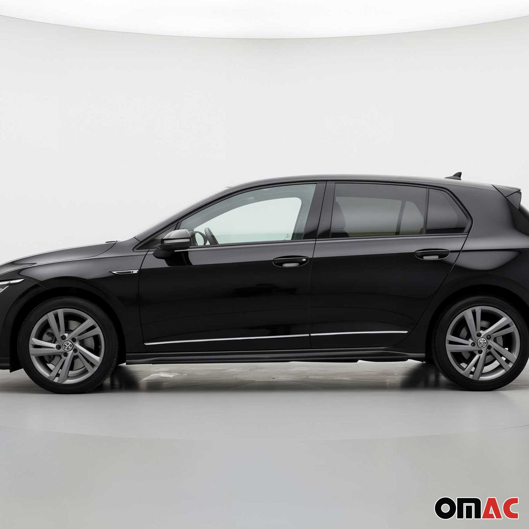 Seitentürleiste Türleisten Türschutzleisten für VW Golf 8 2019-2024 Edelstahl 4x