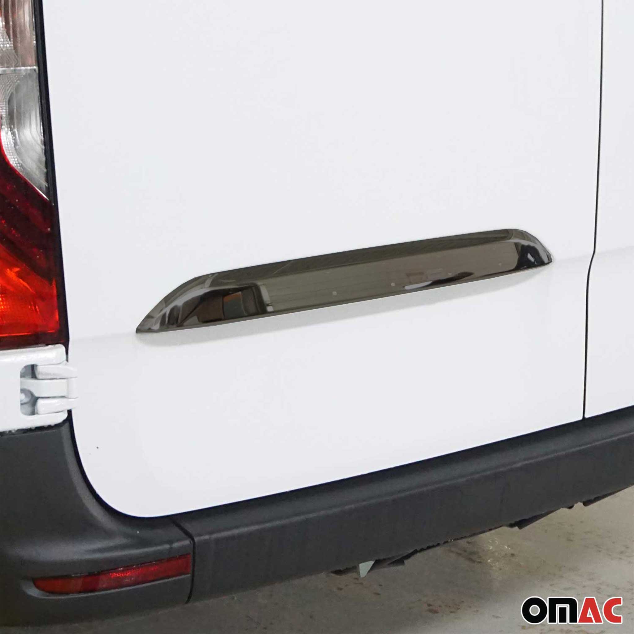 Kofferraumöffner Griff für Mercedes Sprinter 907 910 2018-2026 Edelstahl Dunkel