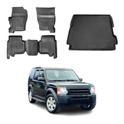 Fußmatten & Kofferraumwanne Set für Land Rover Discovery LR3 L319 2004-2009