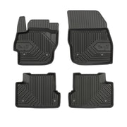 Fußmatten Gummimatten No.77 für Mazda 3 II 2008-2013 TPE Gummi Schwarz 4 tlg