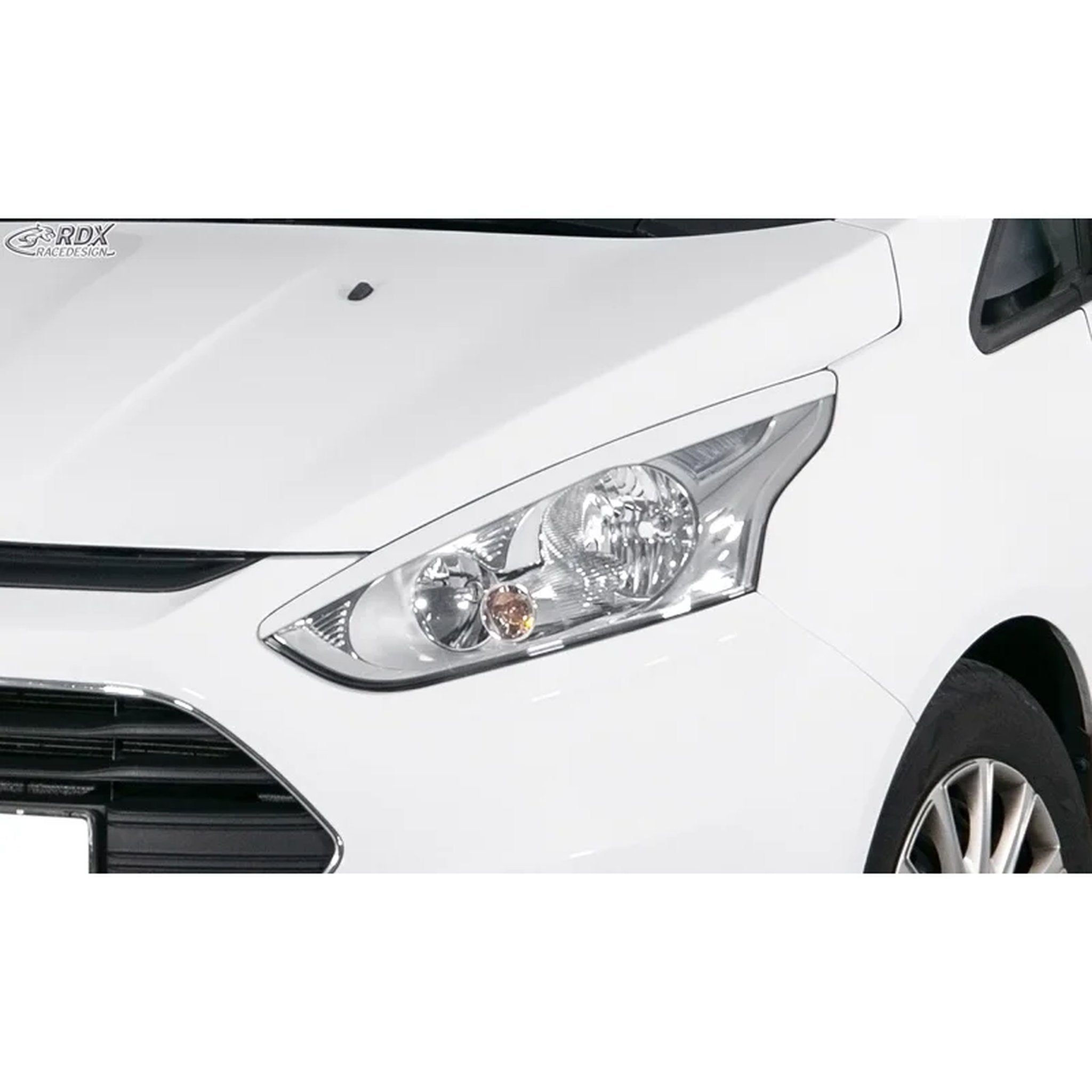 RDX Scheinwerferblenden für Ford B-Max 2012-2017 ABS TÜV