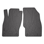 Fußmatten Gummimatten Automatten für Opel Corsa D 2006-2014 Gummi Schwarz 2tlg