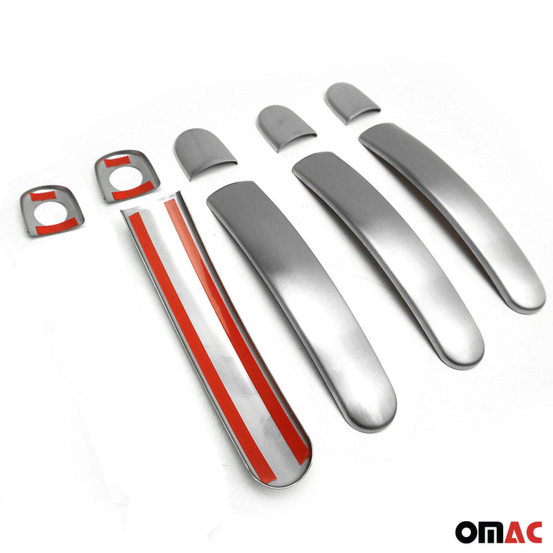 Türgriff Blende Türgriff Abdeckung für VW Jetta 2010-2018 Gebürstet Silber 9tlg