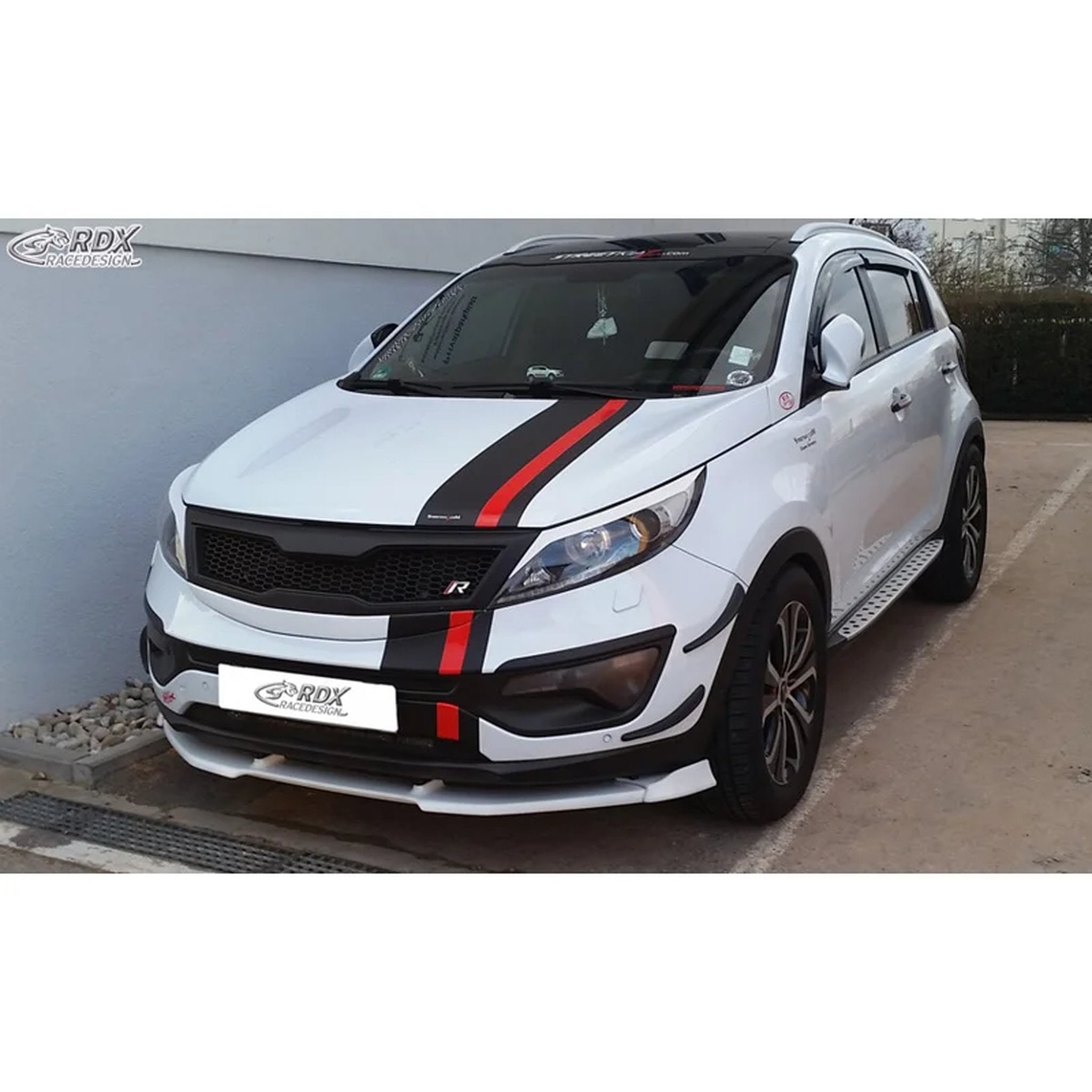 RDX Frontspoiler Vario-X für Kia Sportage SL 2010-2015 Polyurethan TÜV