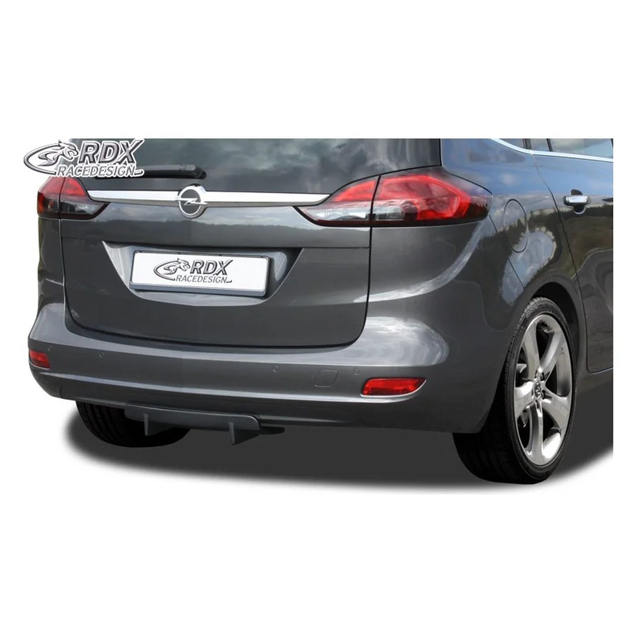 RDX Heckschürzenansatz Diffuser U-Diff für Opel Zafira Tourer C P12 2011-