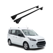 Dachträger Grundträger für Ford Tourneo Connect II 2013-2021 Stahl Schwarz 2tlg