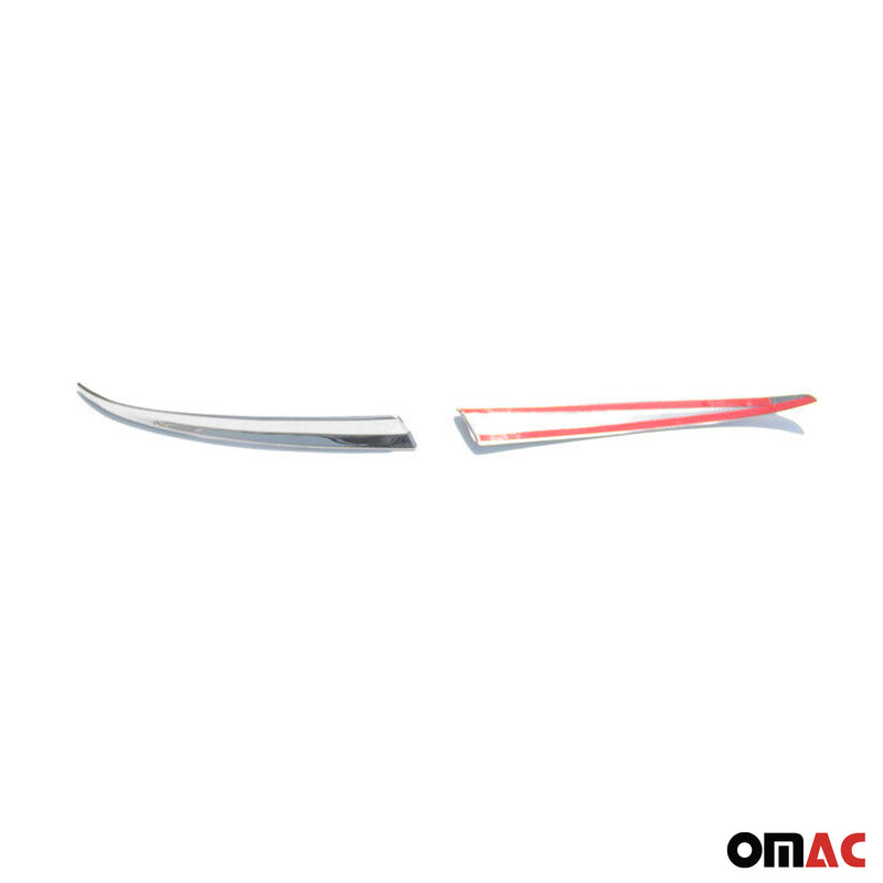 Rücklicht Leisten Heckleuchte für Kia Sorento 2002-2009 Edelstahl Silber 2tlg