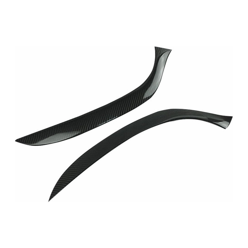 Scheinwerfer Leisten Scheinwerferblende für Renault Clio 2012-2016 Kohlefaser 2x