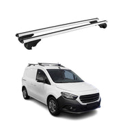 Dachträger Grundträger für Mercedes Citan W420 2021-2026 TÜV Aluminium Silber 2x