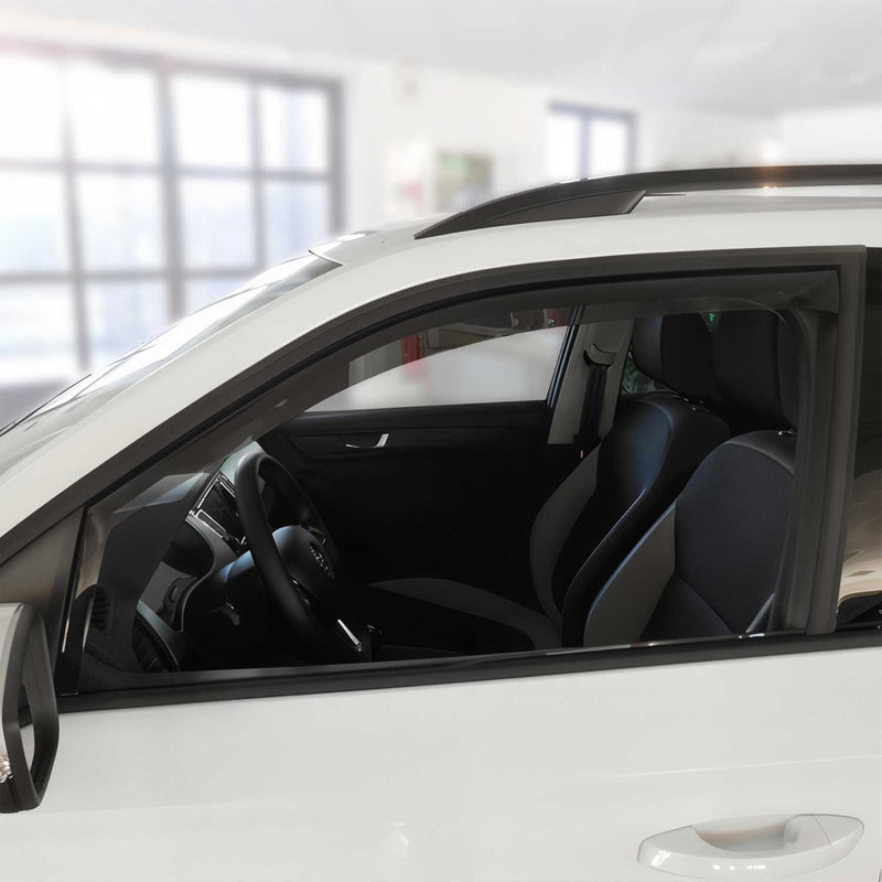 Windabweiser Regenabweiser für Skoda Fabia 2014-2020 Dunkel Acryl 2tlg