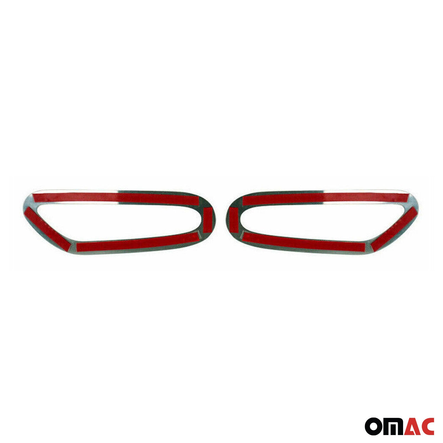 Blinkerrahmen Signalblende Seitenblinker für BMW 3er E91 2005-2013 Edelstahl 2x