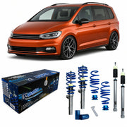 JOM BlueLine Gewindefahrwerk für VW Touran (1T) 1.8 TSI 1.6 TDI 2.0 TDI 2015-