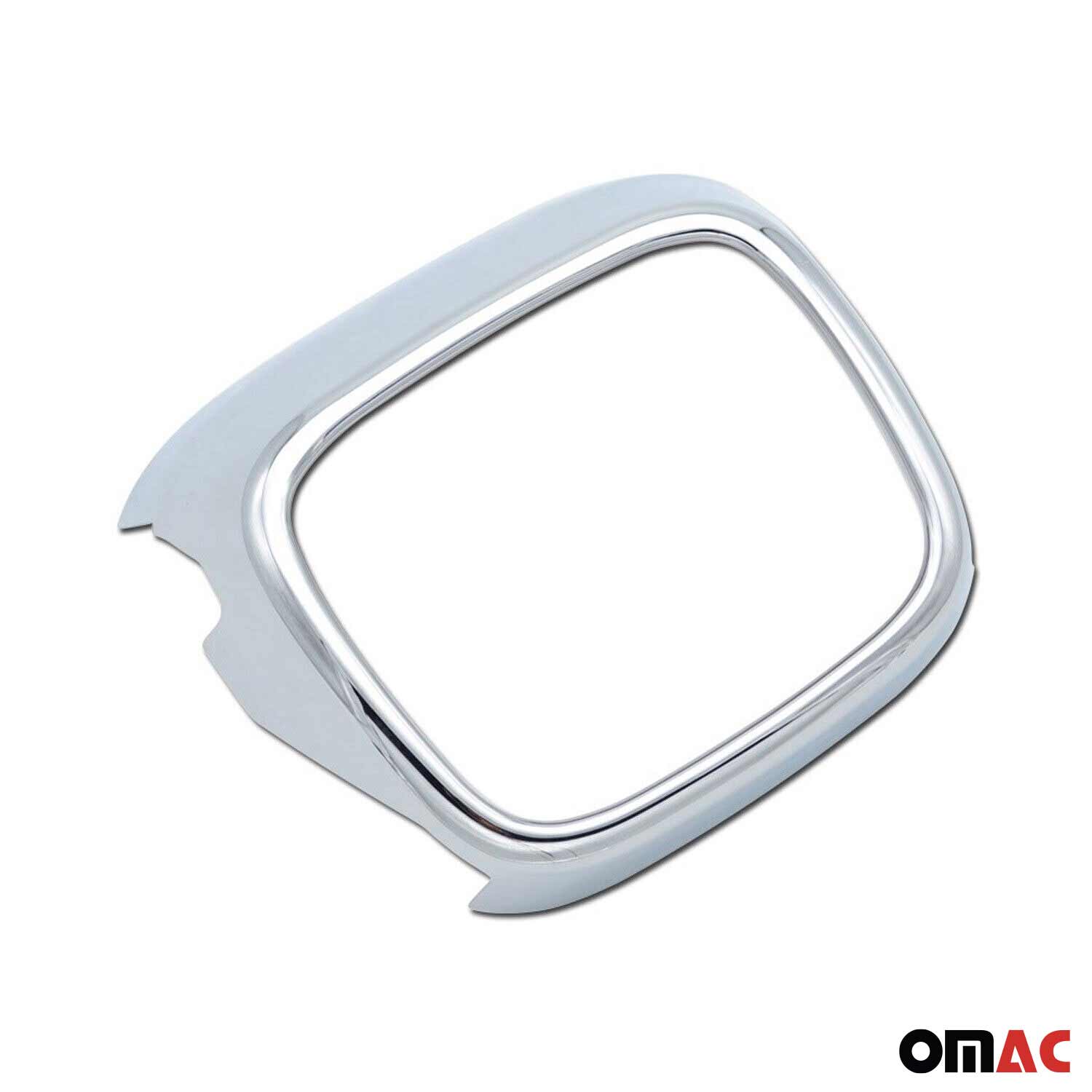 Vorne Emblemstelle Emblem Rahmen für Honda CR-V 2017-2022 Chrom ABS Silber 1tlg