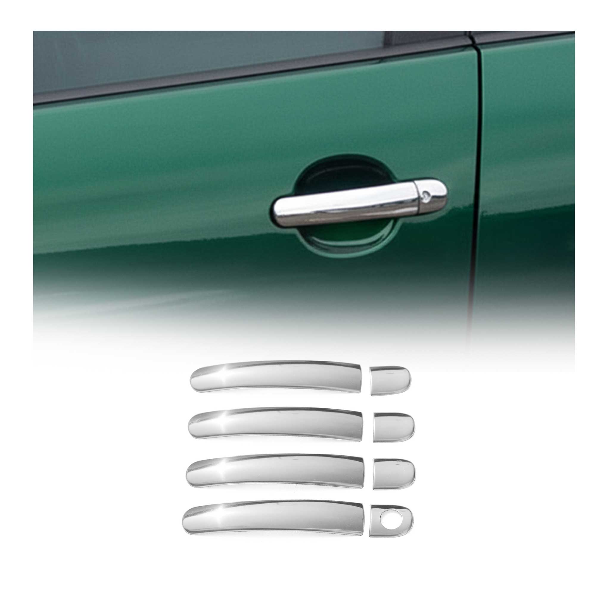 Türgriff Blende Chrom für VW Passat 2000-2005 4Tür Edelstahl Chrom 8x