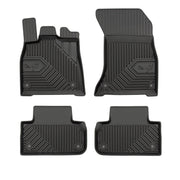 Fußmatten Gummimatten No.77 für Audi Q5 FYT Sportback 2021-2025 TPE Schwarz 4tlg